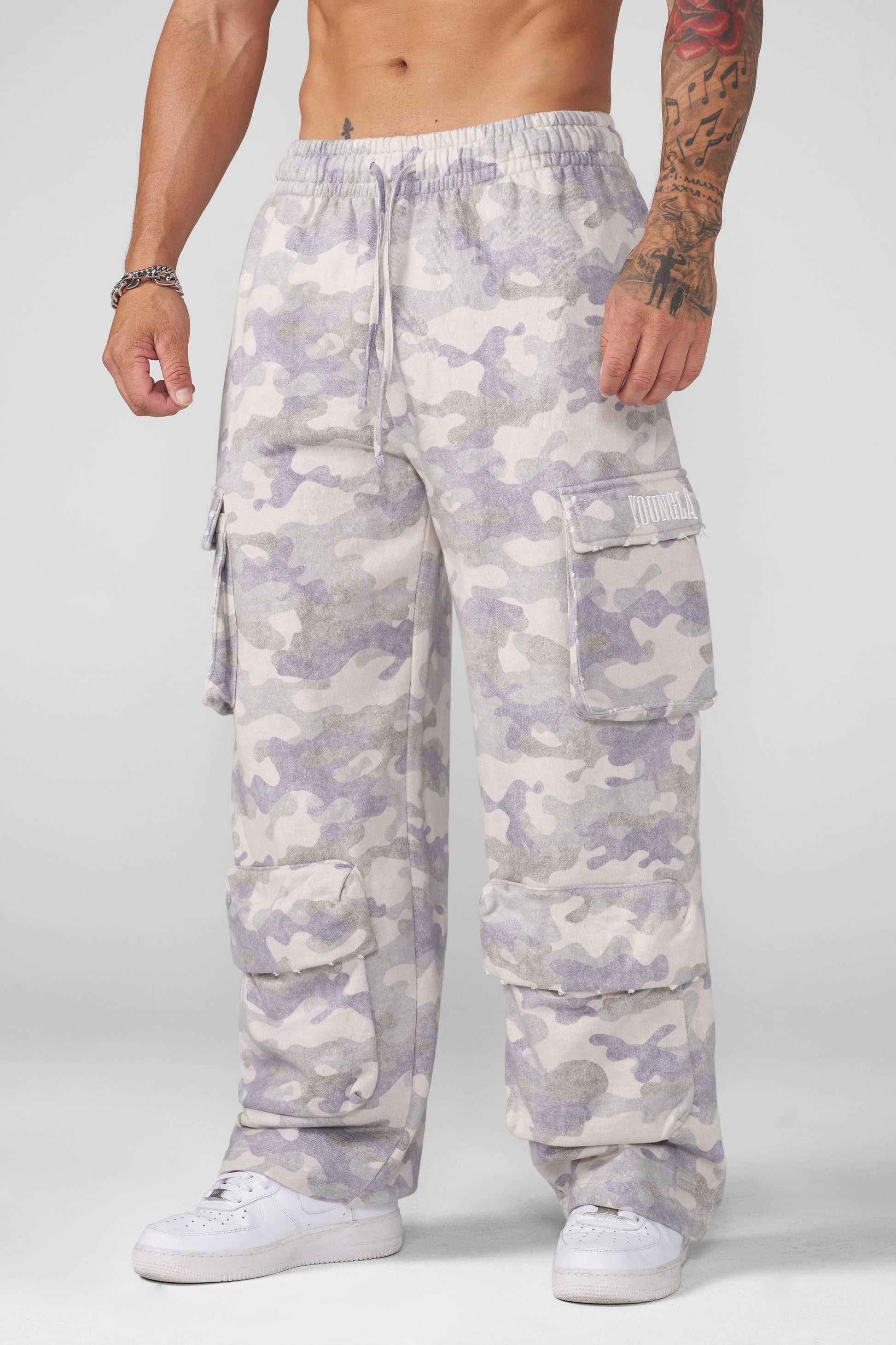 2033 - HERITAGE CAMO CARGO SWEATS PRE-ORDER