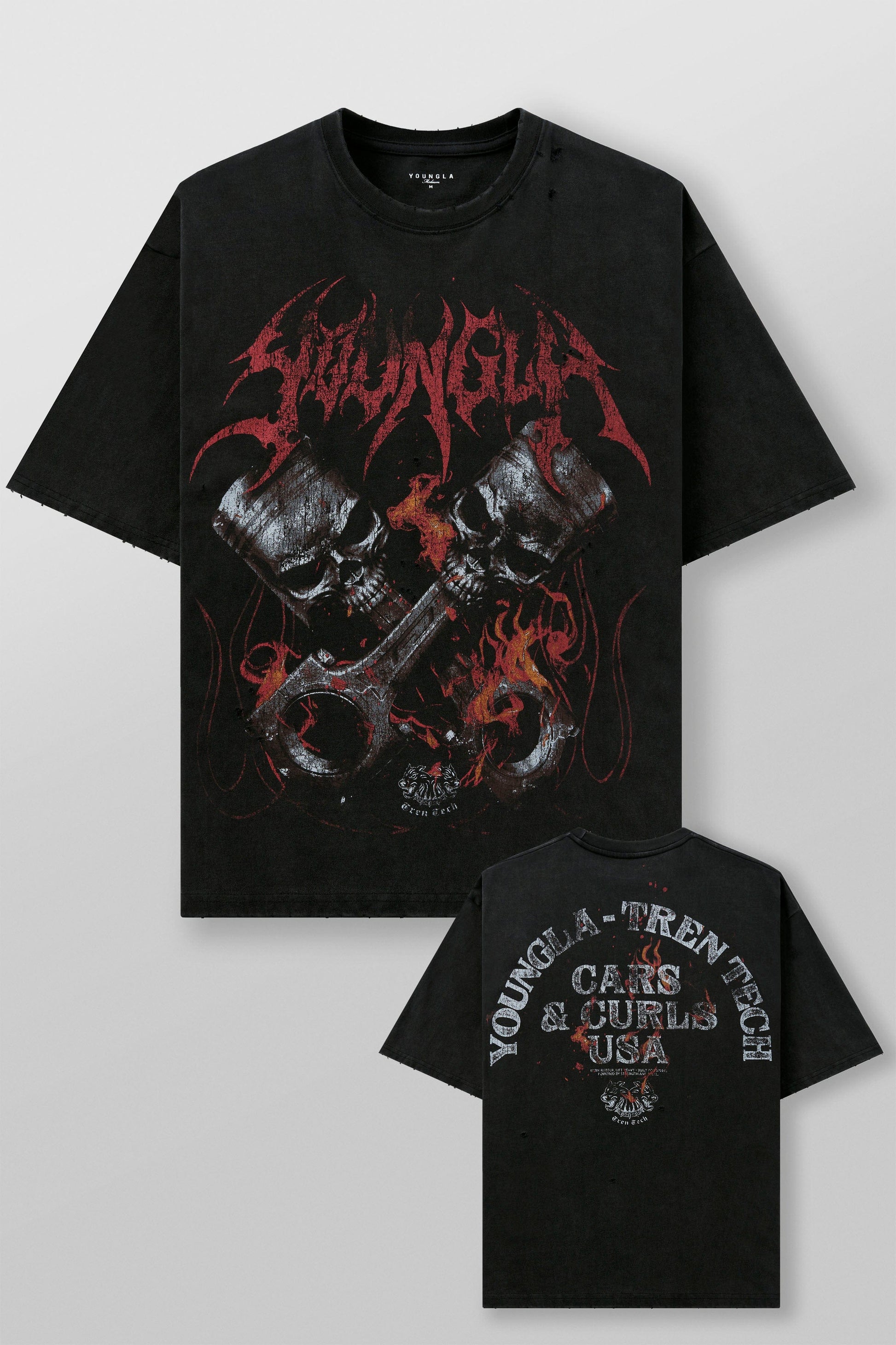4103 - CARS & CURLS - TEES PRE-ORDER