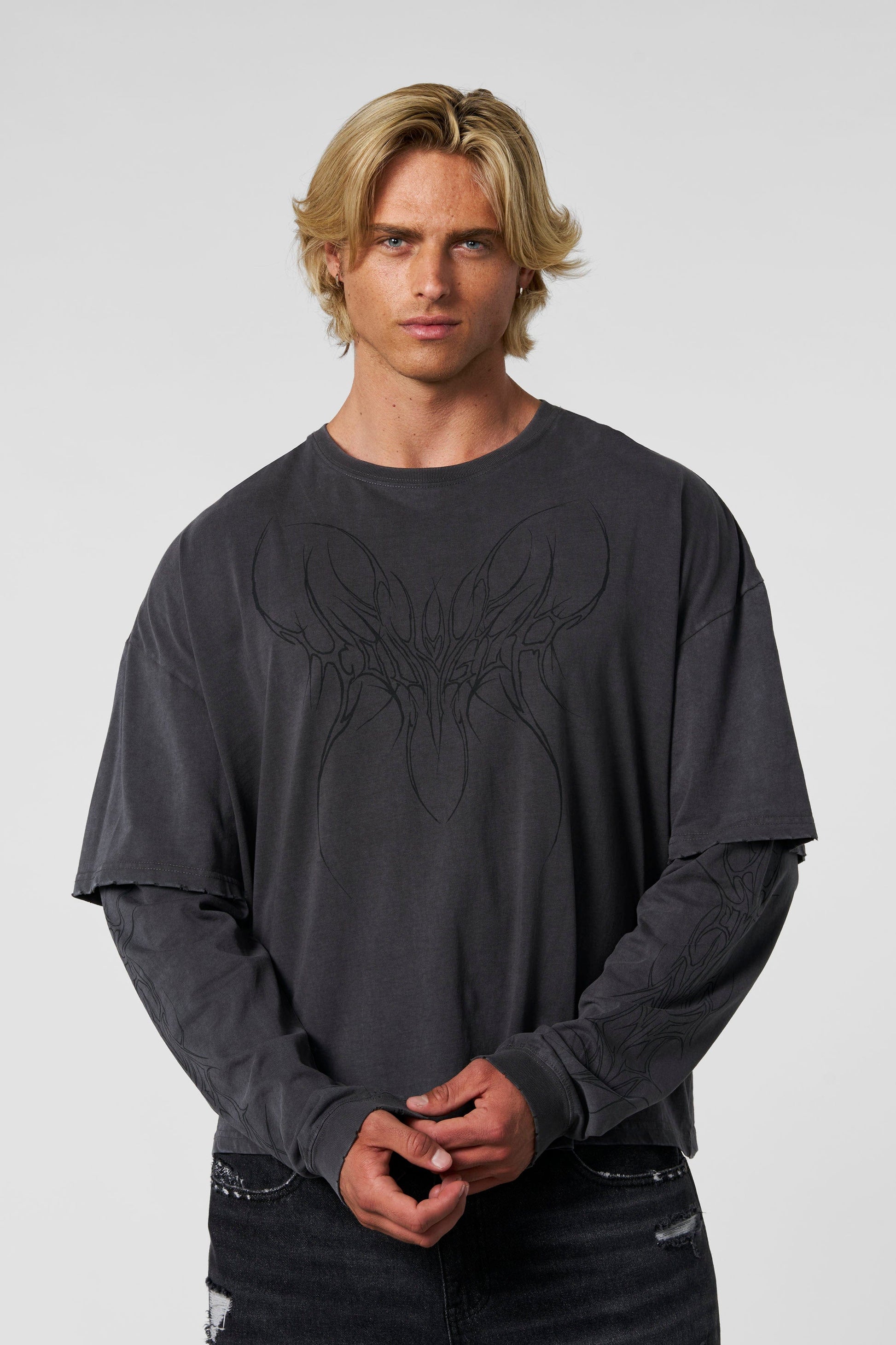 8007 - TRIBAL LONGSLEEVES SHIRT PRE-ORDER