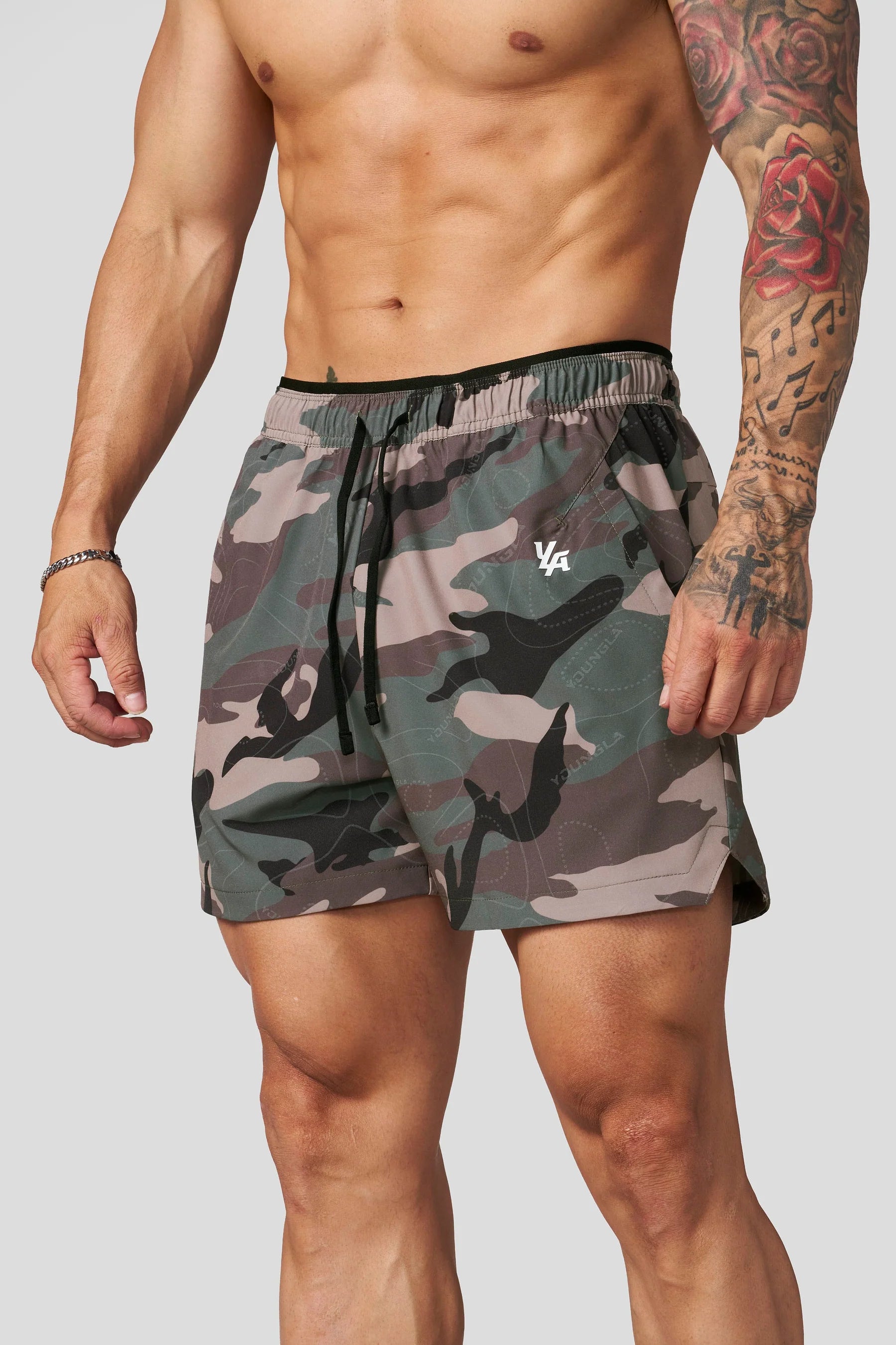 1052 - REFLECTIVE FITNESS SHORTS PRE-ORDER