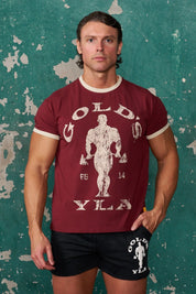 4009 - GOLDS GYM RINGER TEES PRE-ORDER
