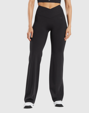 CROSSOVER FLARED REGULAR LEGGINGS