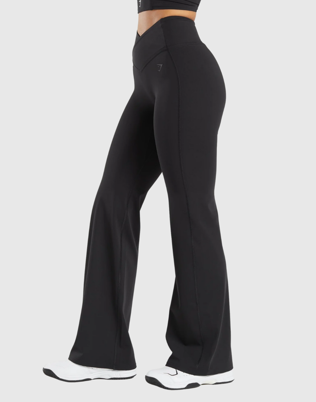 CROSSOVER FLARED REGULAR LEGGINGS