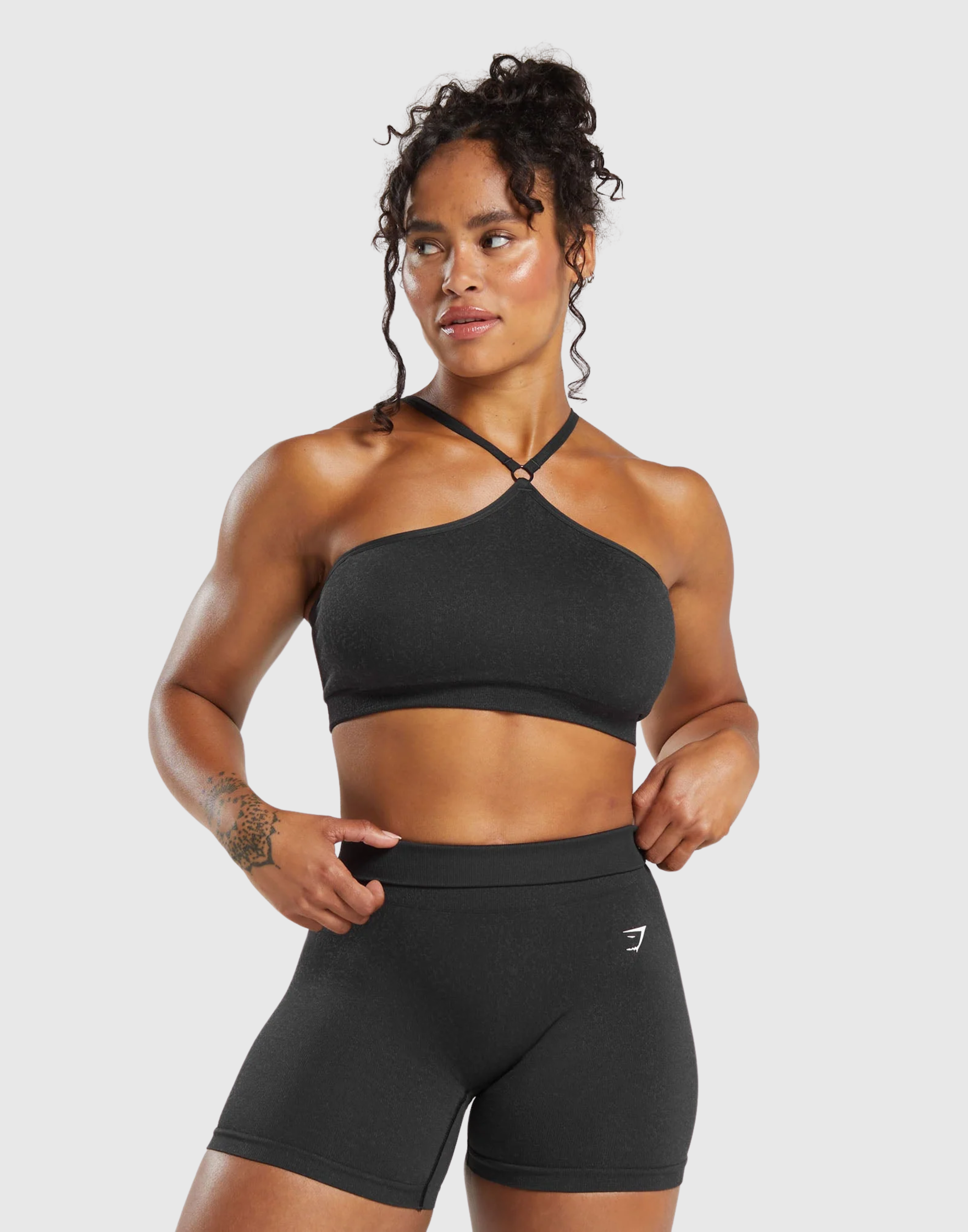 ADAPT FLECK SEAMLESS HALTERNECK BRALETTE