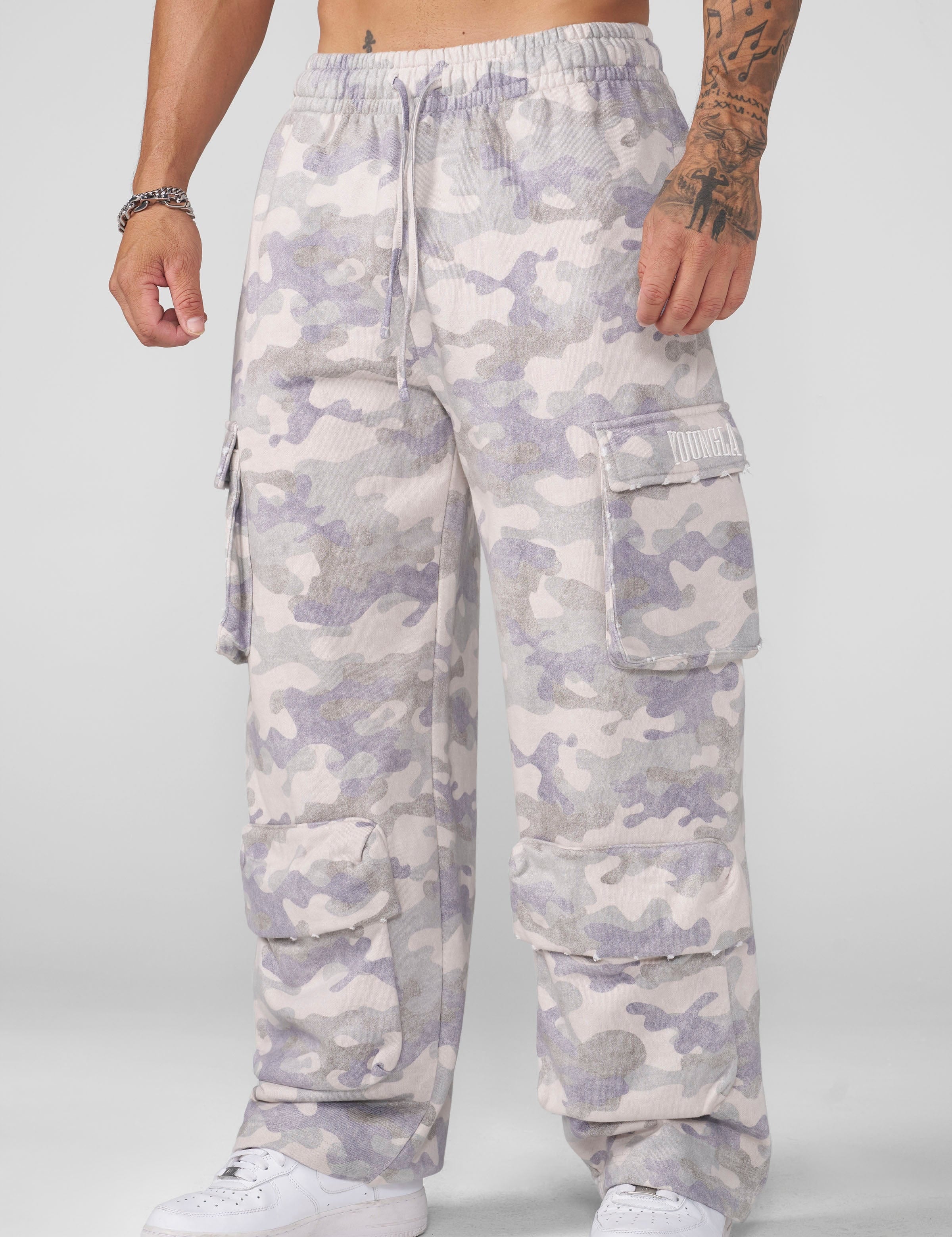 2033 - HERITAGE CAMO CARGO SWEATS PRE-ORDER