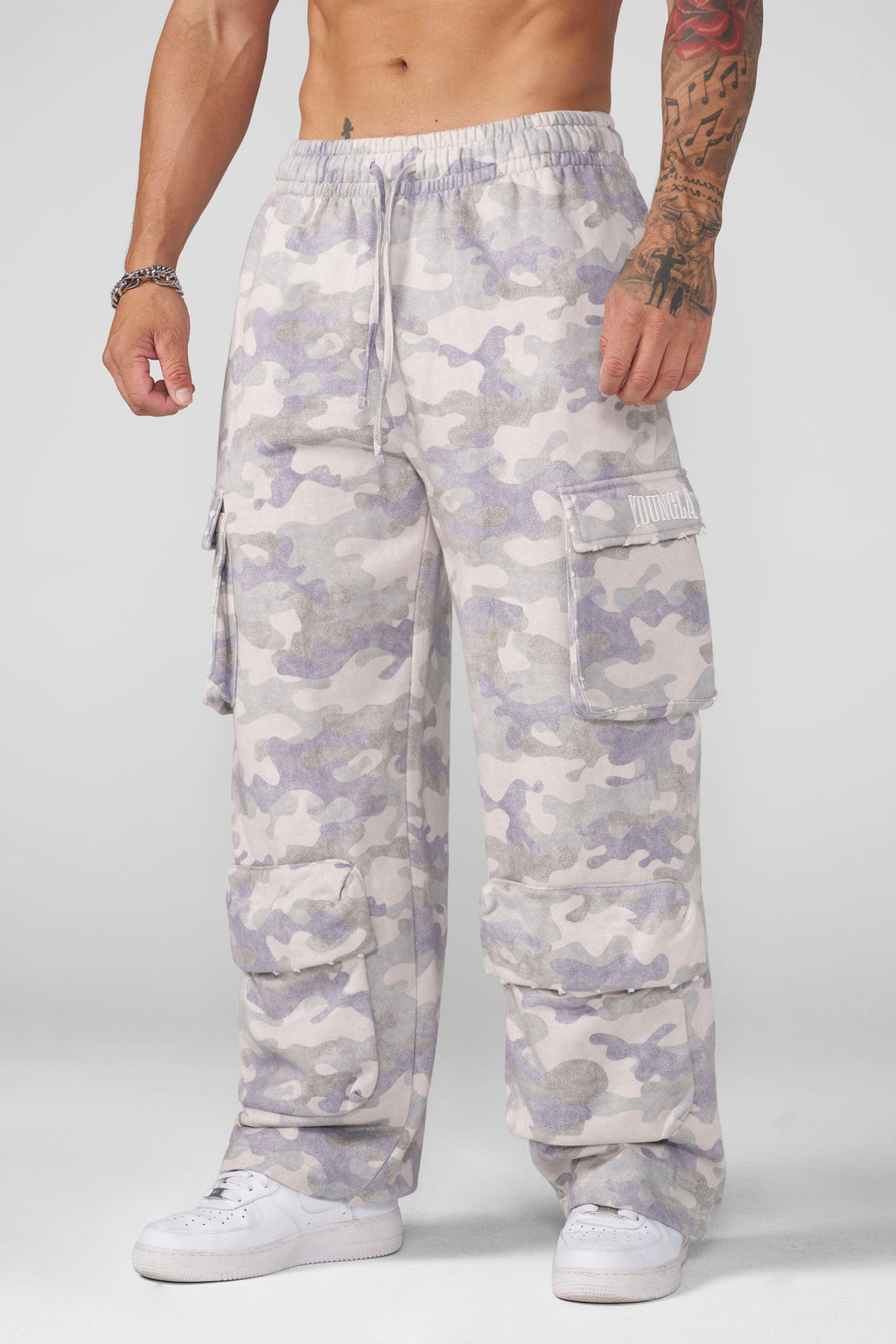2033 - HERITAGE CAMO CARGO SWEATS PRE-ORDER
