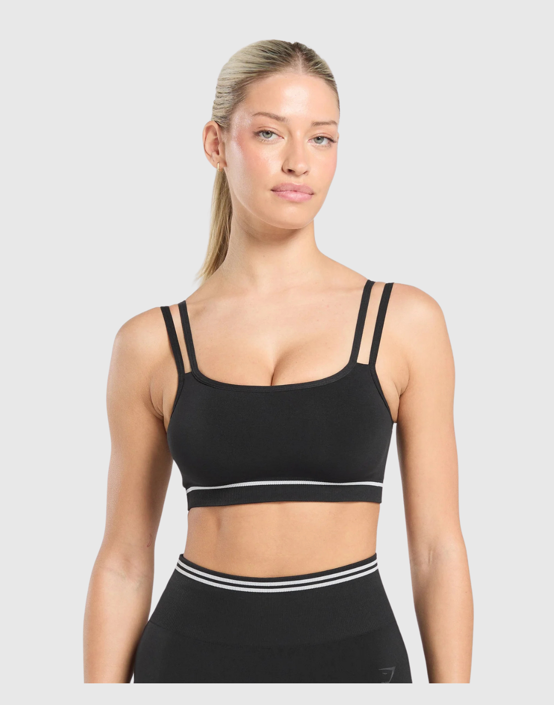 CONTRAST SEAMLESS SPORTS BRA