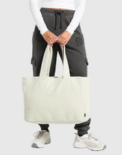 OVERSIZED CORD TOTE BAG