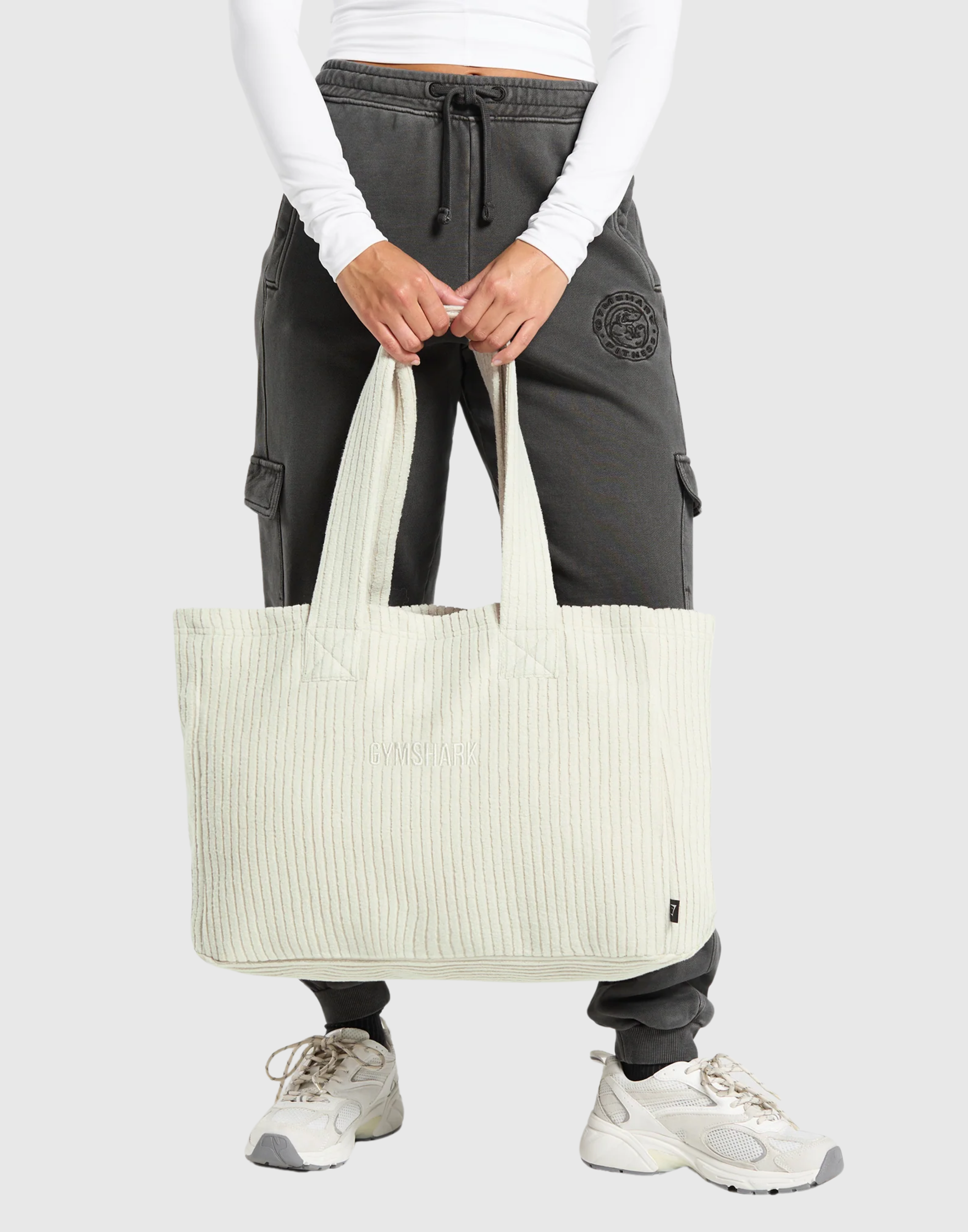 OVERSIZED CORD TOTE BAG