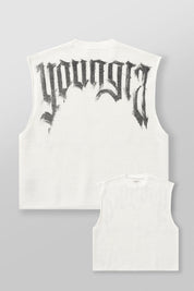 DROP SHOULDER KNIT CUT-OFF PRE-ORDER