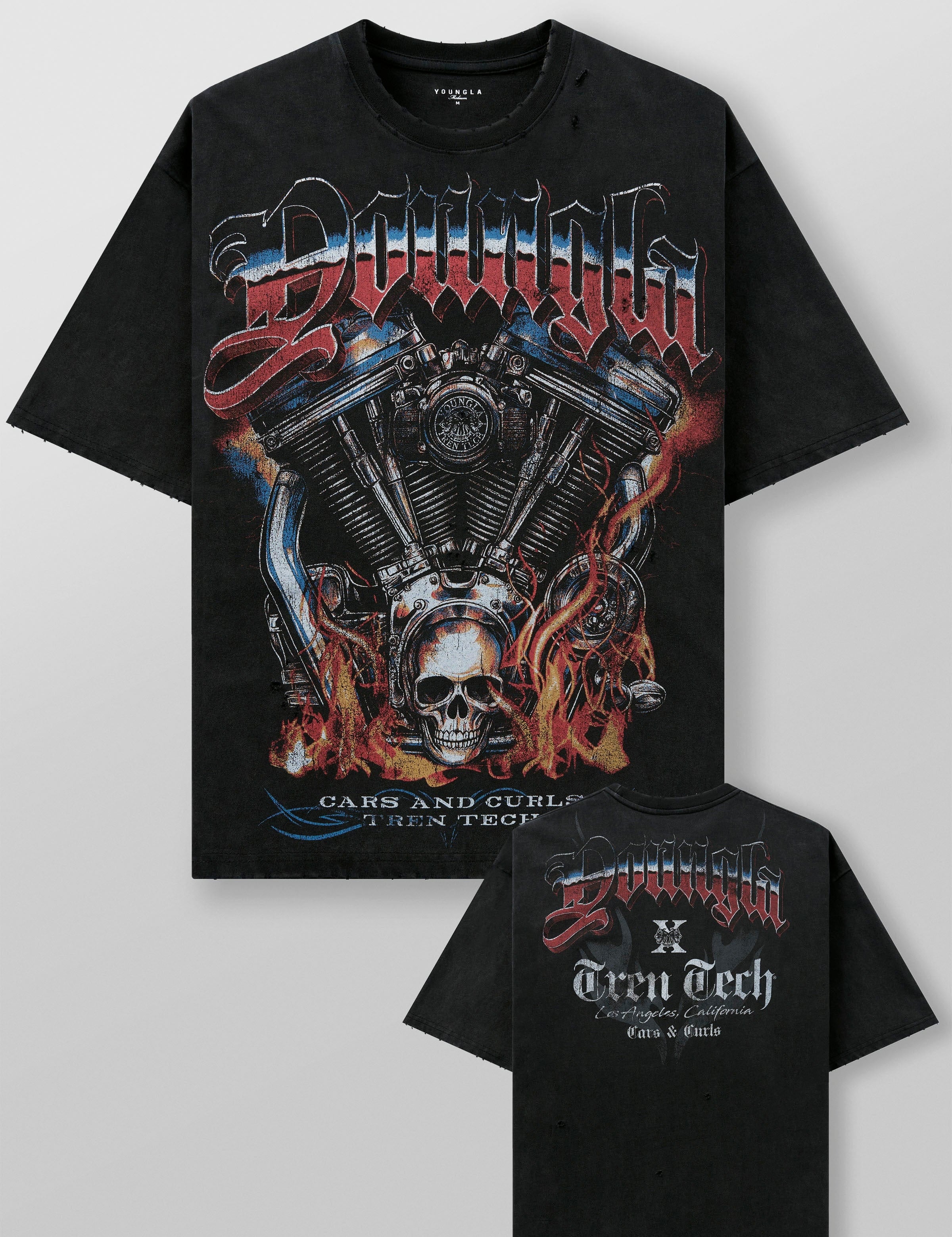 4103 - CARS & CURLS - TEES PRE-ORDER