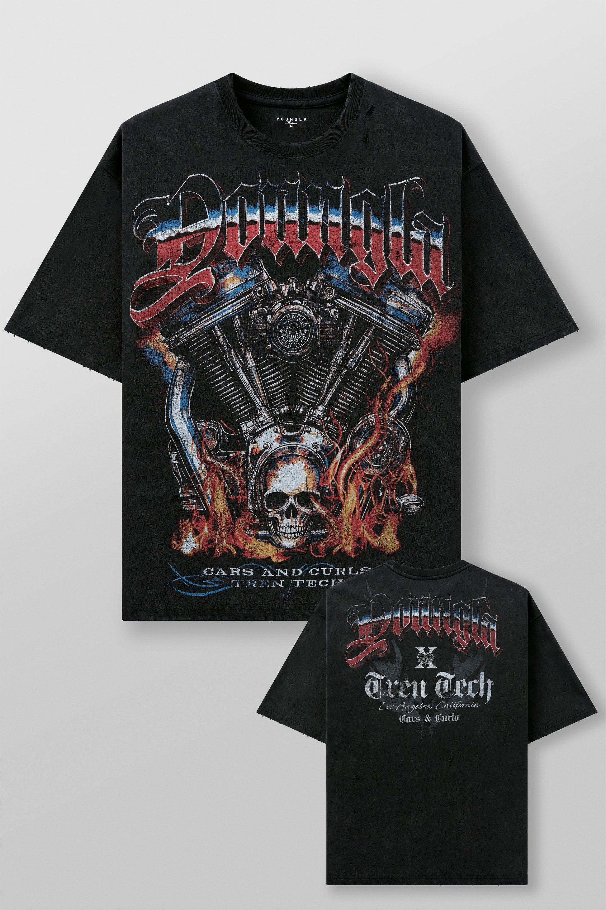 4103 - CARS & CURLS - TEES PRE-ORDER