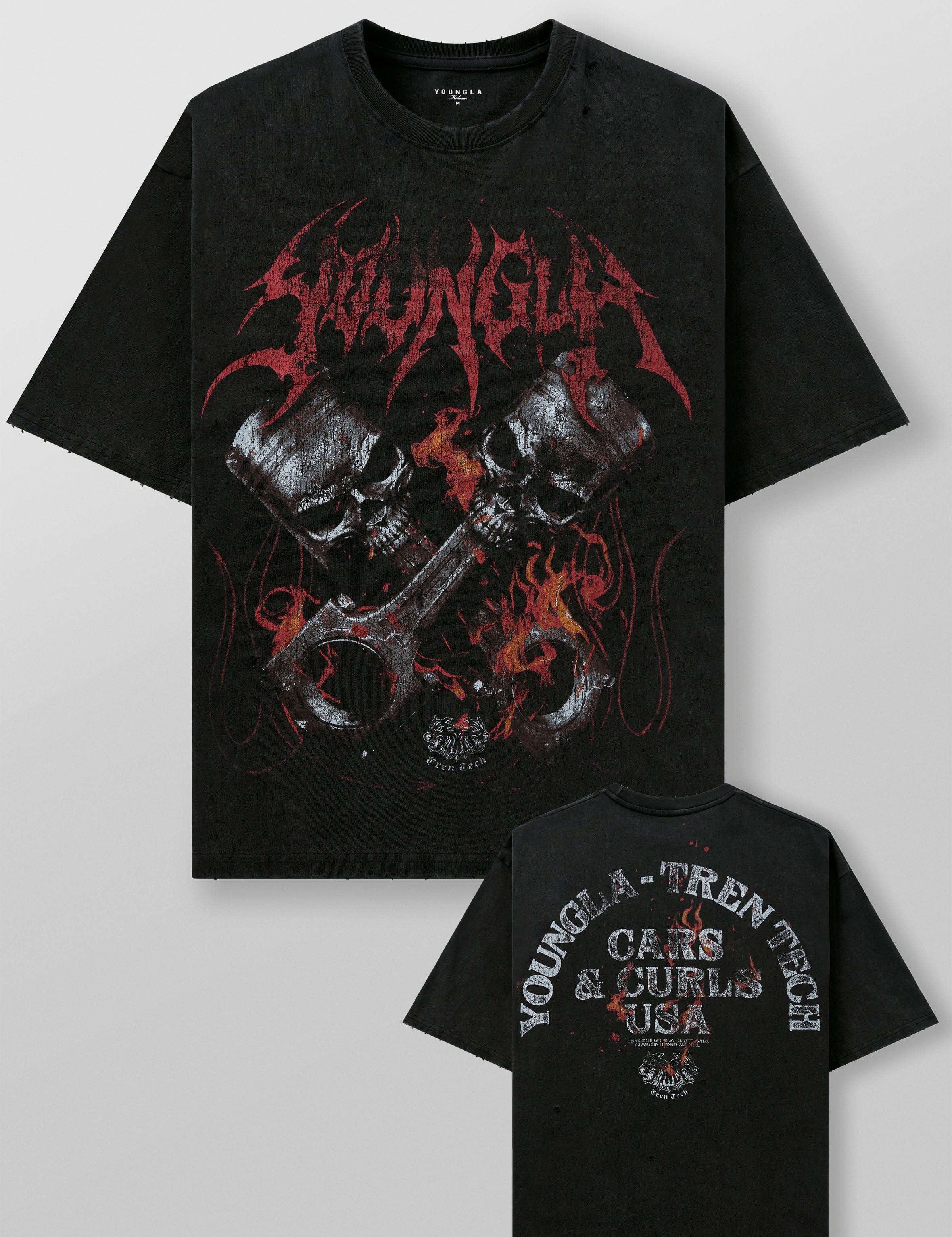 4103 - CARS & CURLS - TEES PRE-ORDER