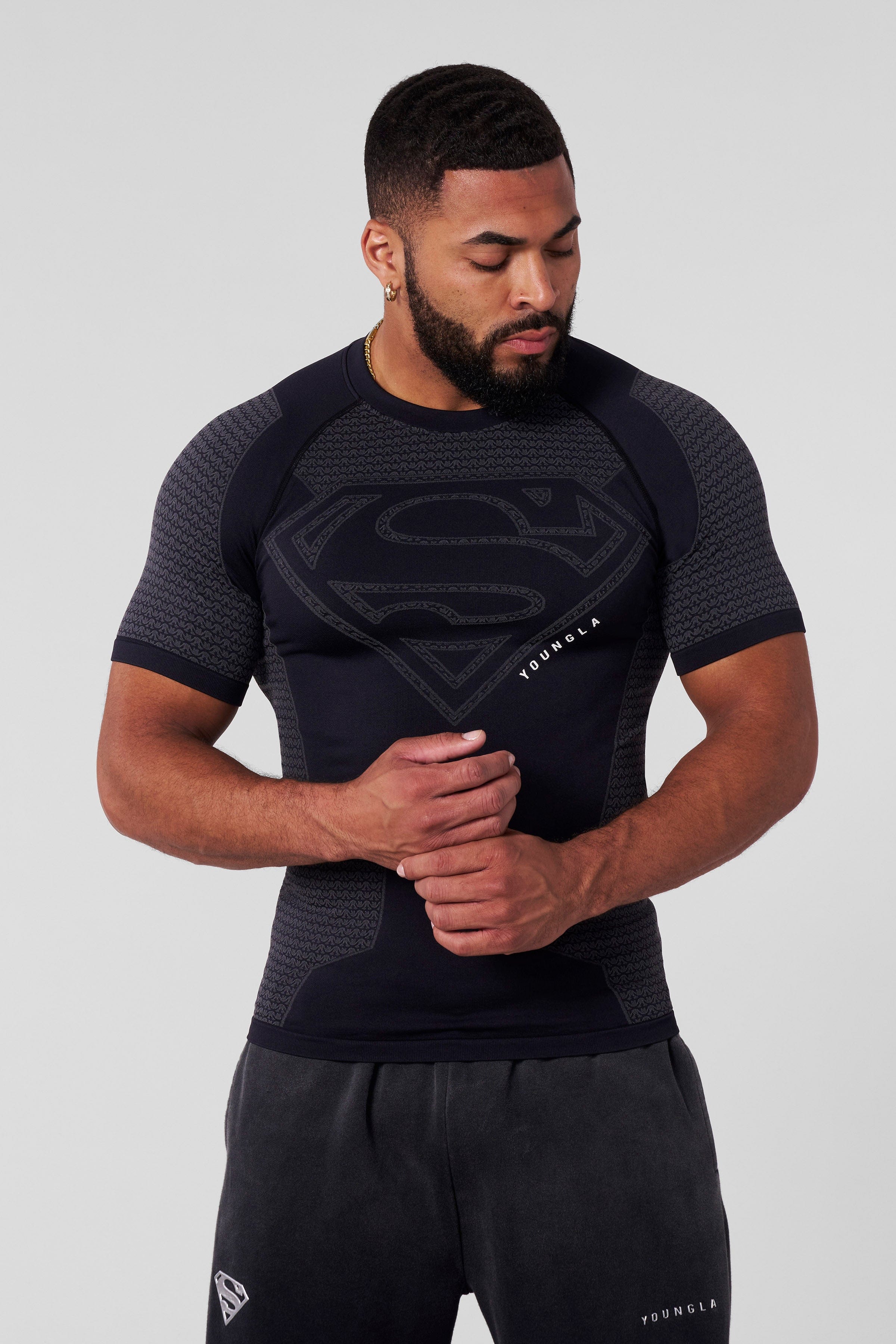 SUPERMAN COMPRESSION TEE