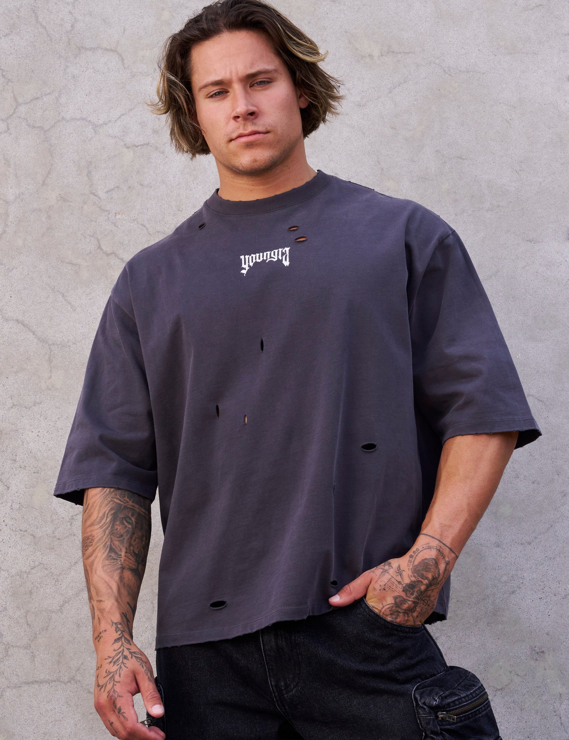 DISTRESSED TEES PRE-ORDER