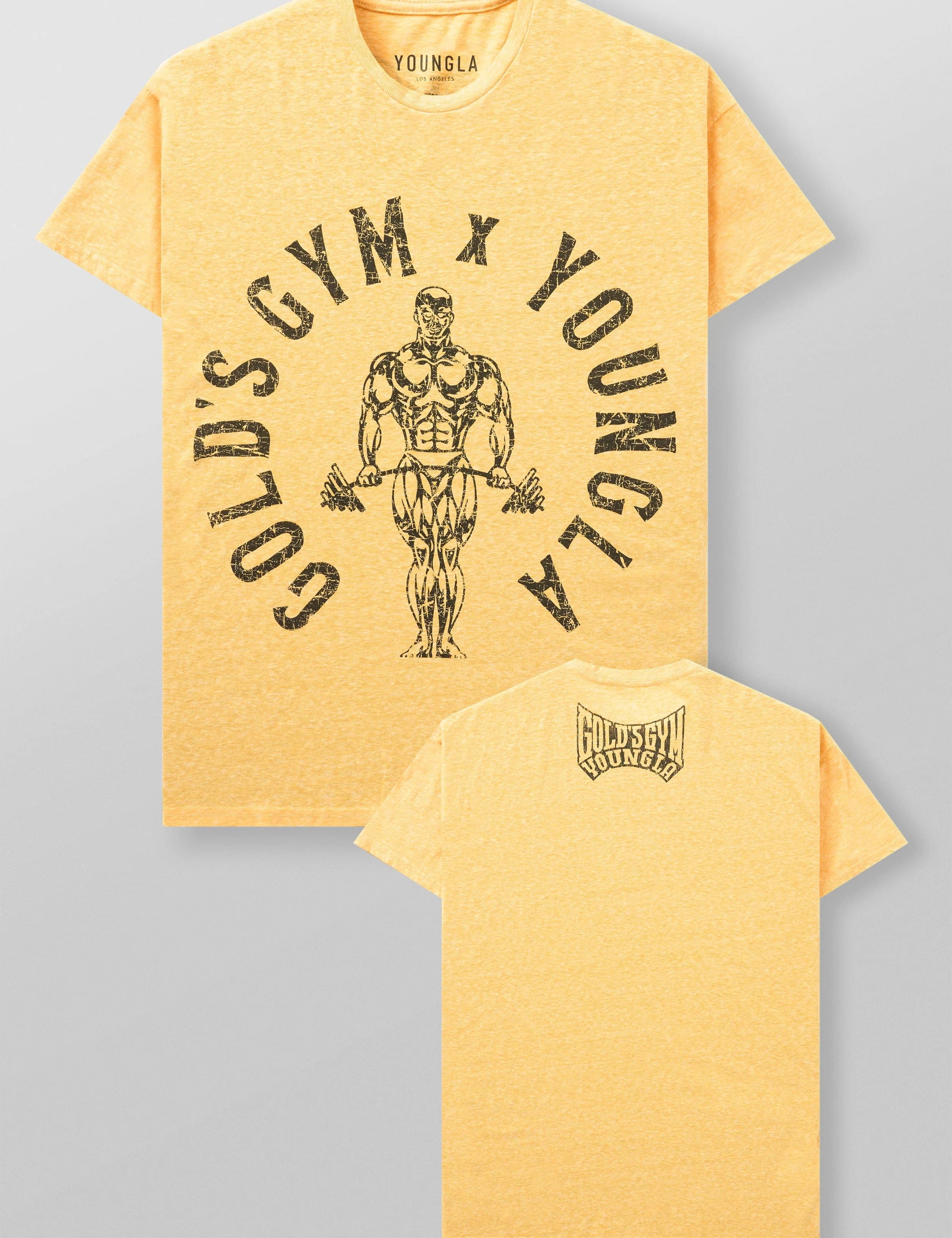 4206 - GOLD'S GYM HEATHER TEES PRE-ORDER