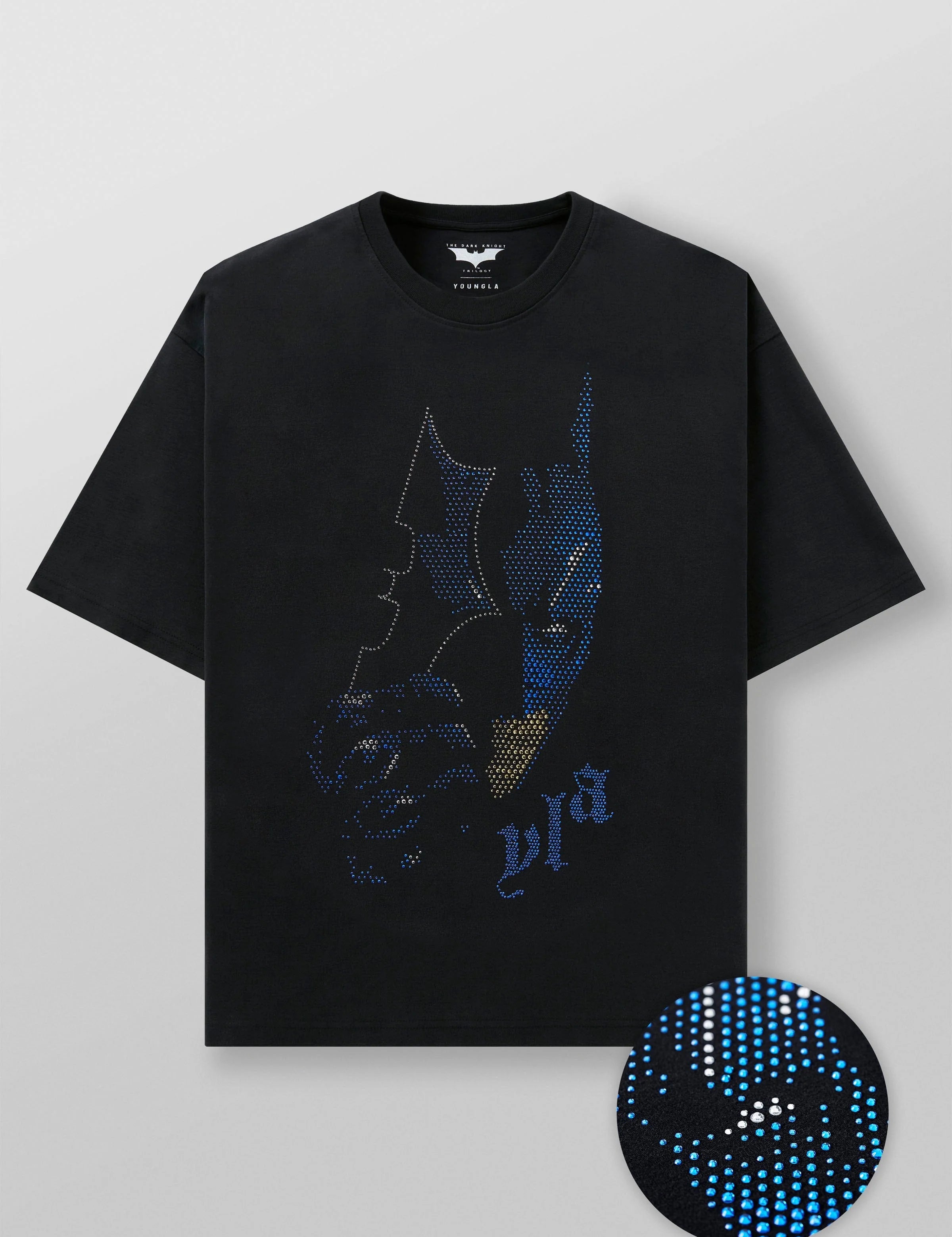 4257 - BATMAN RHINESTONE TEES PRE-ORDER