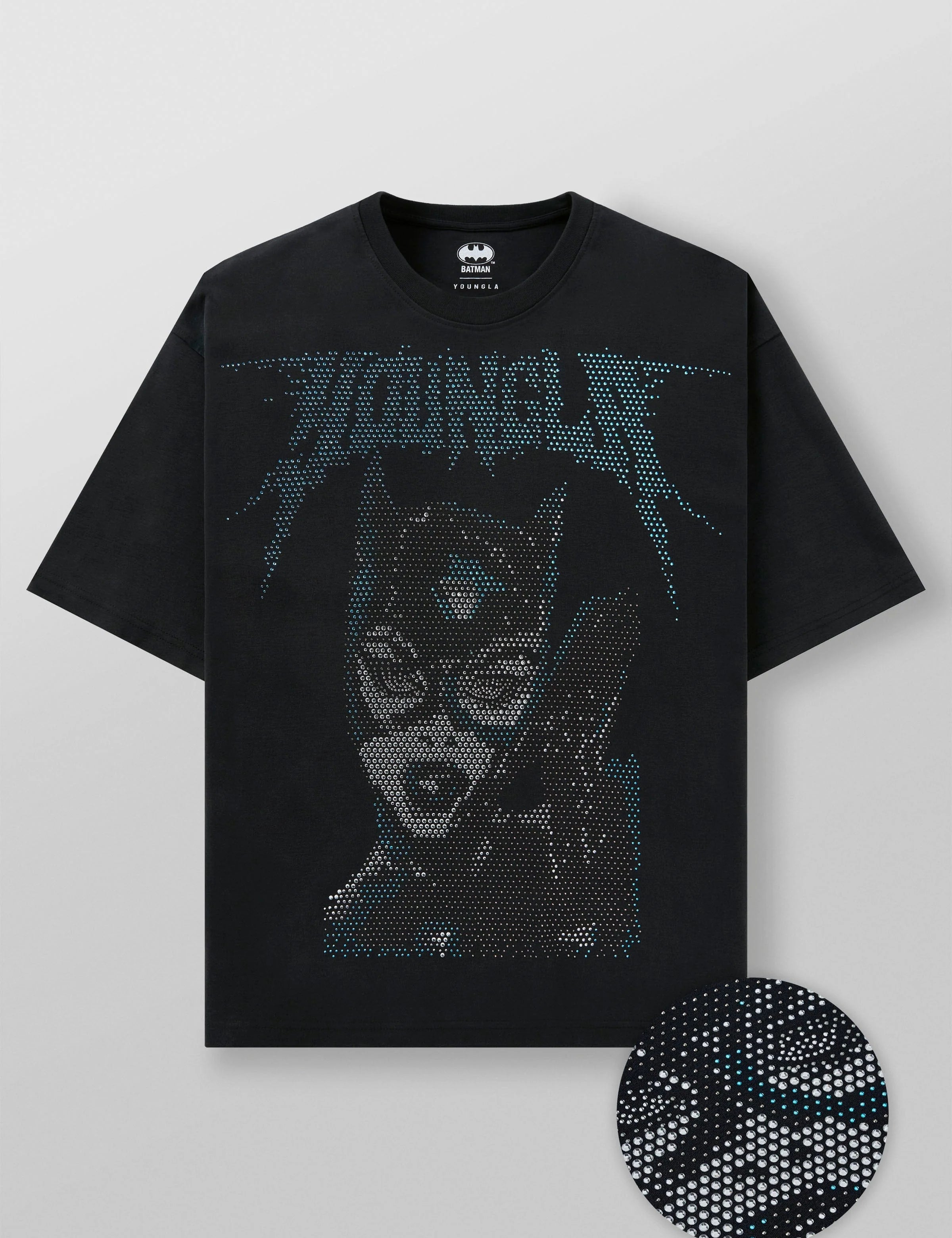 4257 - BATMAN RHINESTONE TEES PRE-ORDER