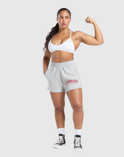 LIFTING ESSENTIALS GRAPHIC BRUSHED 4" SHORTS