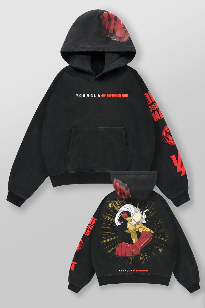 5053 - ONE PUNCH MAN HOODIES PRE-ORDER