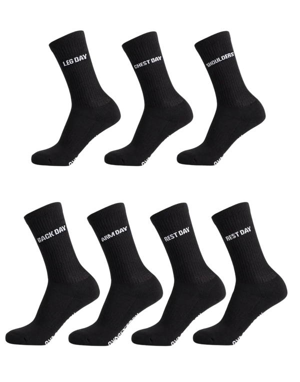 GRAPHIC CREW SOCKS 7PK