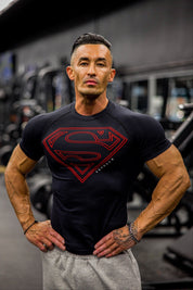 4117 - SUPERMAN COMPRESSION TEE