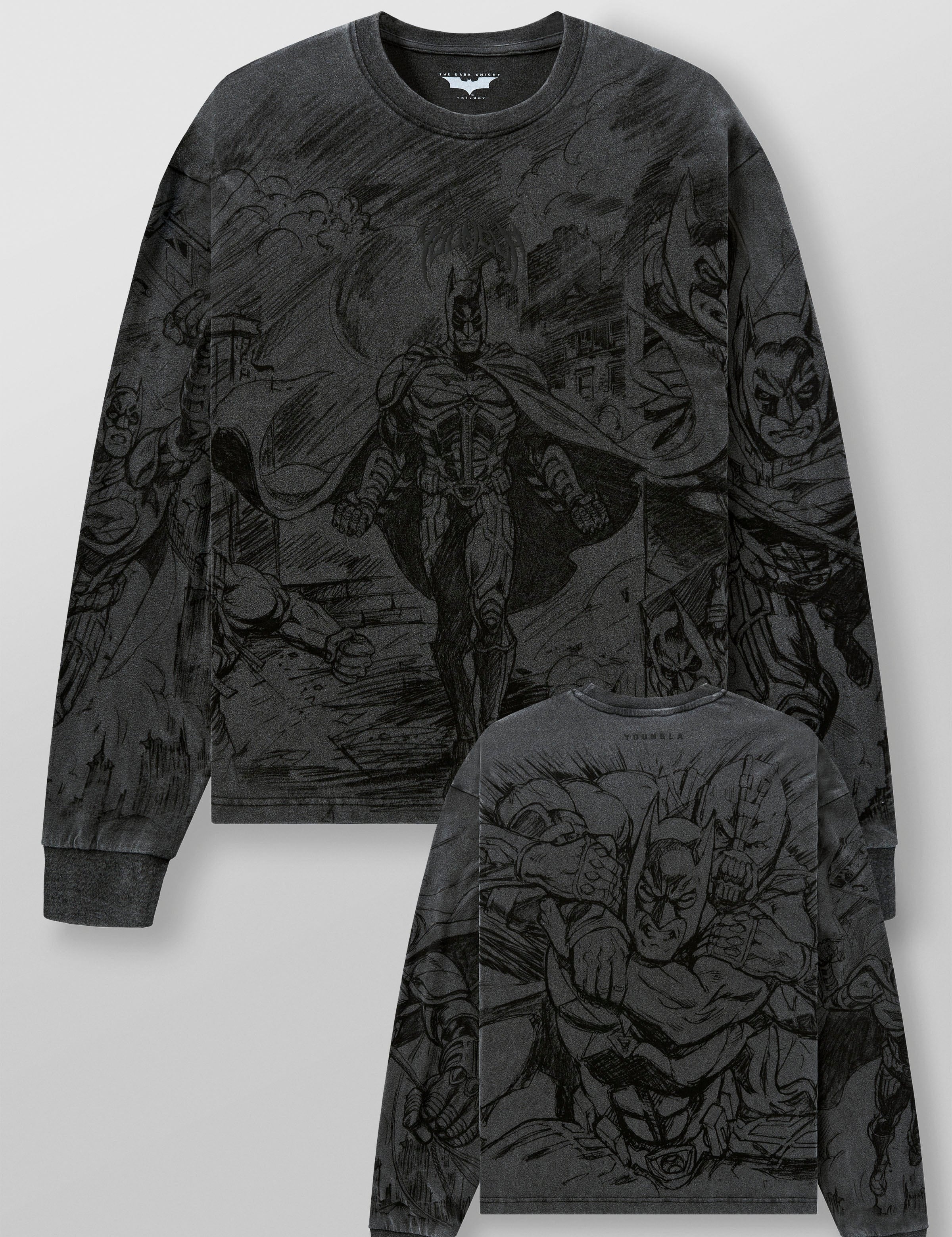 8002 - BATMAN COMIC LONGSLEEVES PRE-ORDER