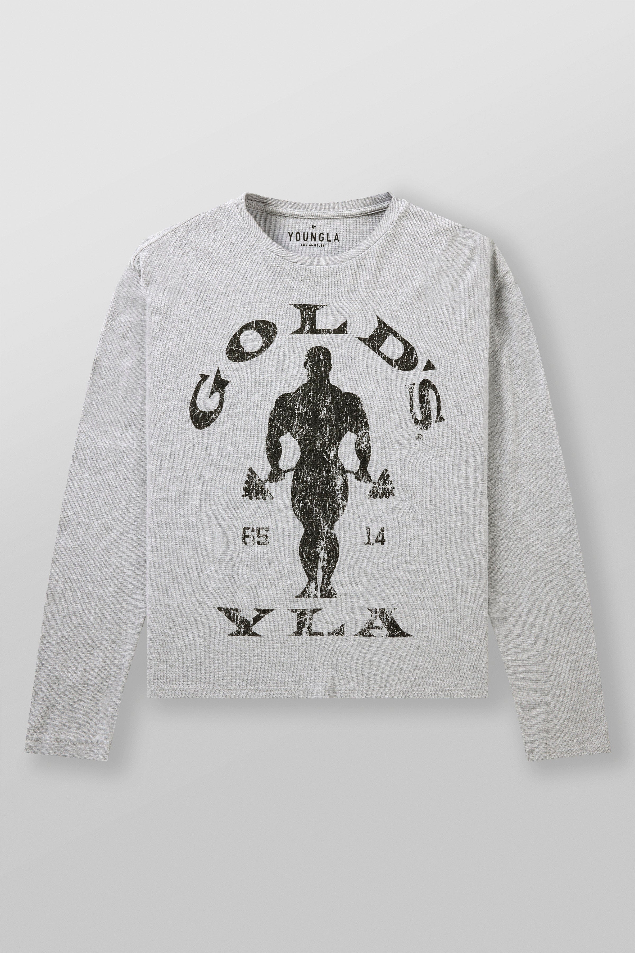8047 - GOLD'S GYM THERMAL LONGSLEEVES PRE-ORDER