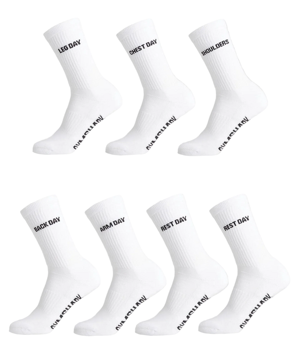 GRAPHIC CREW SOCKS 7PK