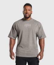 HEAVY WEIGHT RIB SHORT SLEEVE CREW