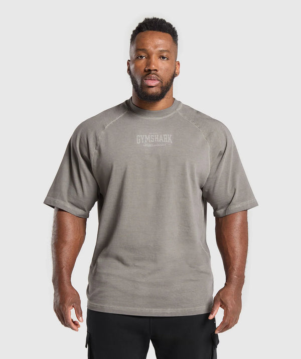 HEAVY WEIGHT RIB SHORT SLEEVE CREW