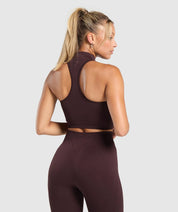 LINEAR SEAMLESS CROP TANK