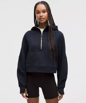 SCUBA OVERSIZED HALF-ZIP HOODIE