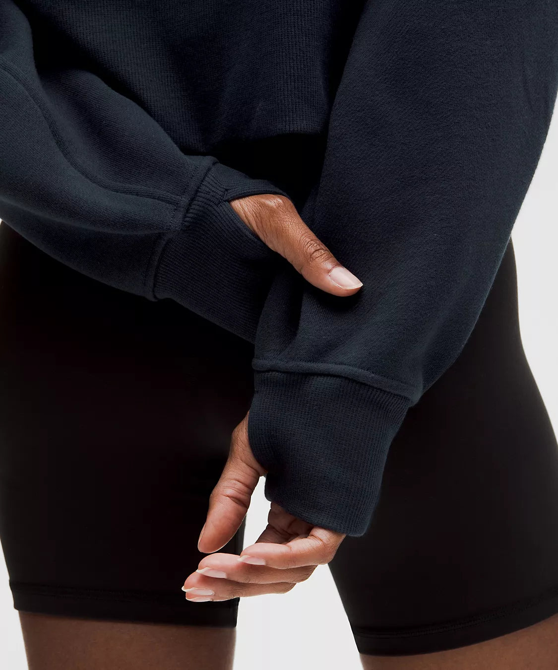 SCUBA OVERSIZED HALF-ZIP HOODIE