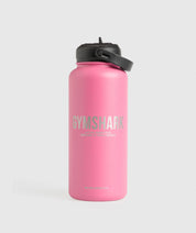 METAL INSULATED STRAW BOTTLE 1L PRE-ORDER