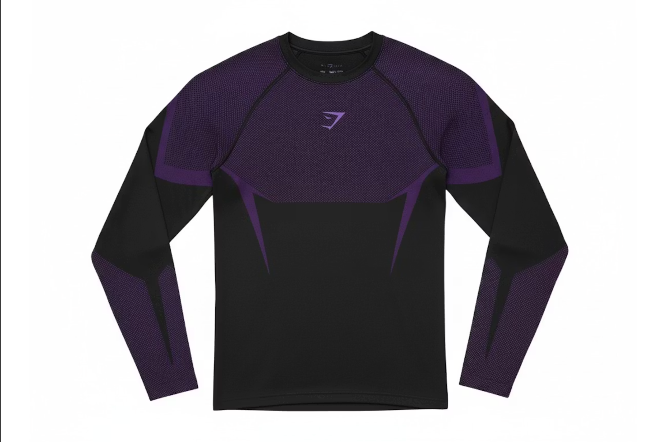GYMSHARK ONYX 5.0 SEAMLESS LONG SLEEVE T-SHIRT