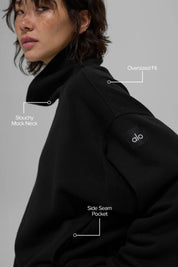 HAZY MOCK NECK PULLOVER PRE ORDER