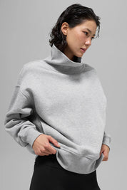 HAZY MOCK NECK PULLOVER PRE ORDER