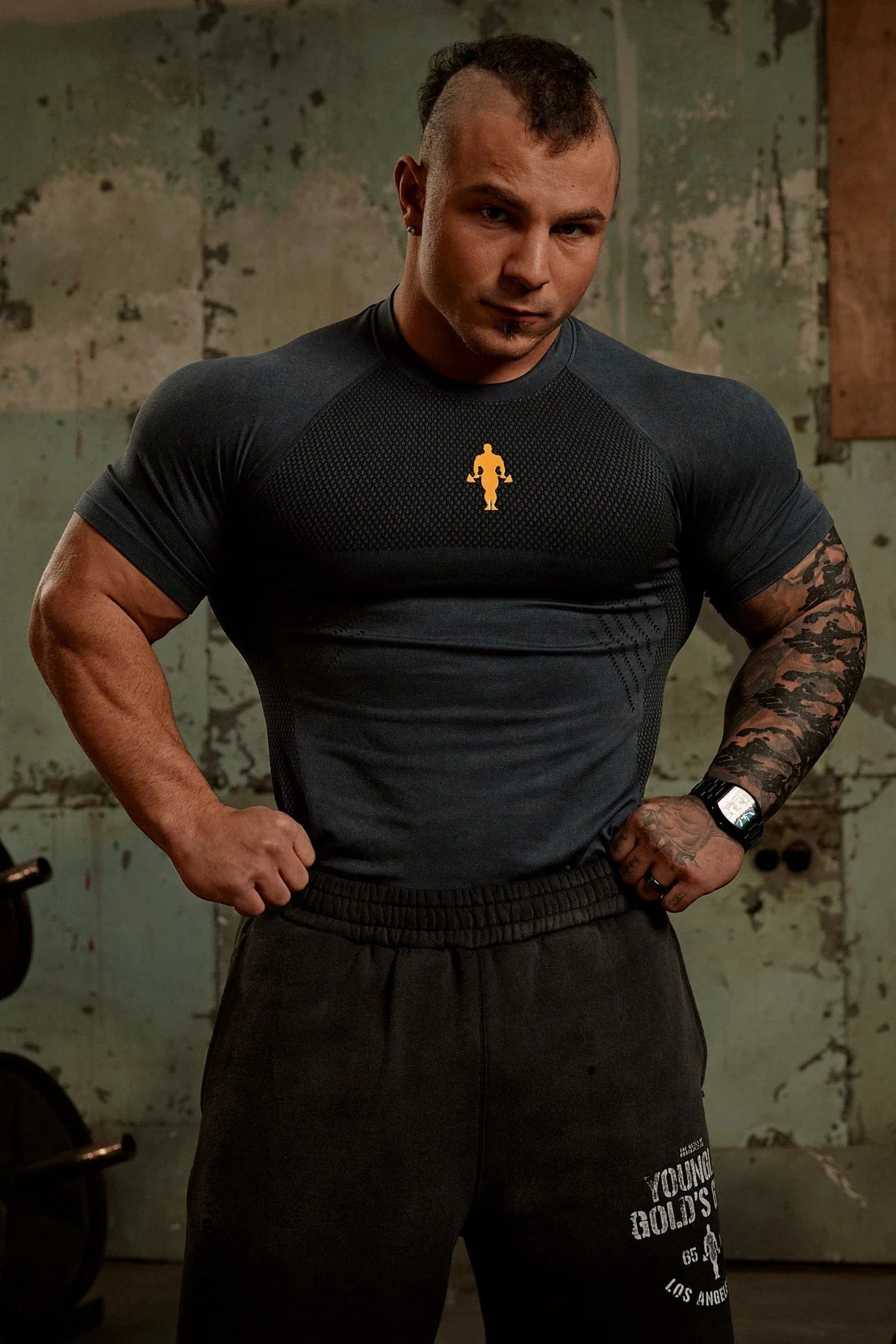 4286 - GOLD'S IRON LEGACY COMPRESSION TEES PRE-ORDER