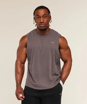 GYMSHARK X CBUM WASHED SLEEVELESS T-SHIRT PRE-ORDER