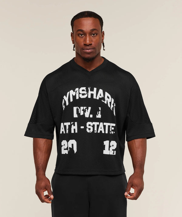 GRAPHIC MESH OVERSIZED T-SHIRT PRE-ORDER