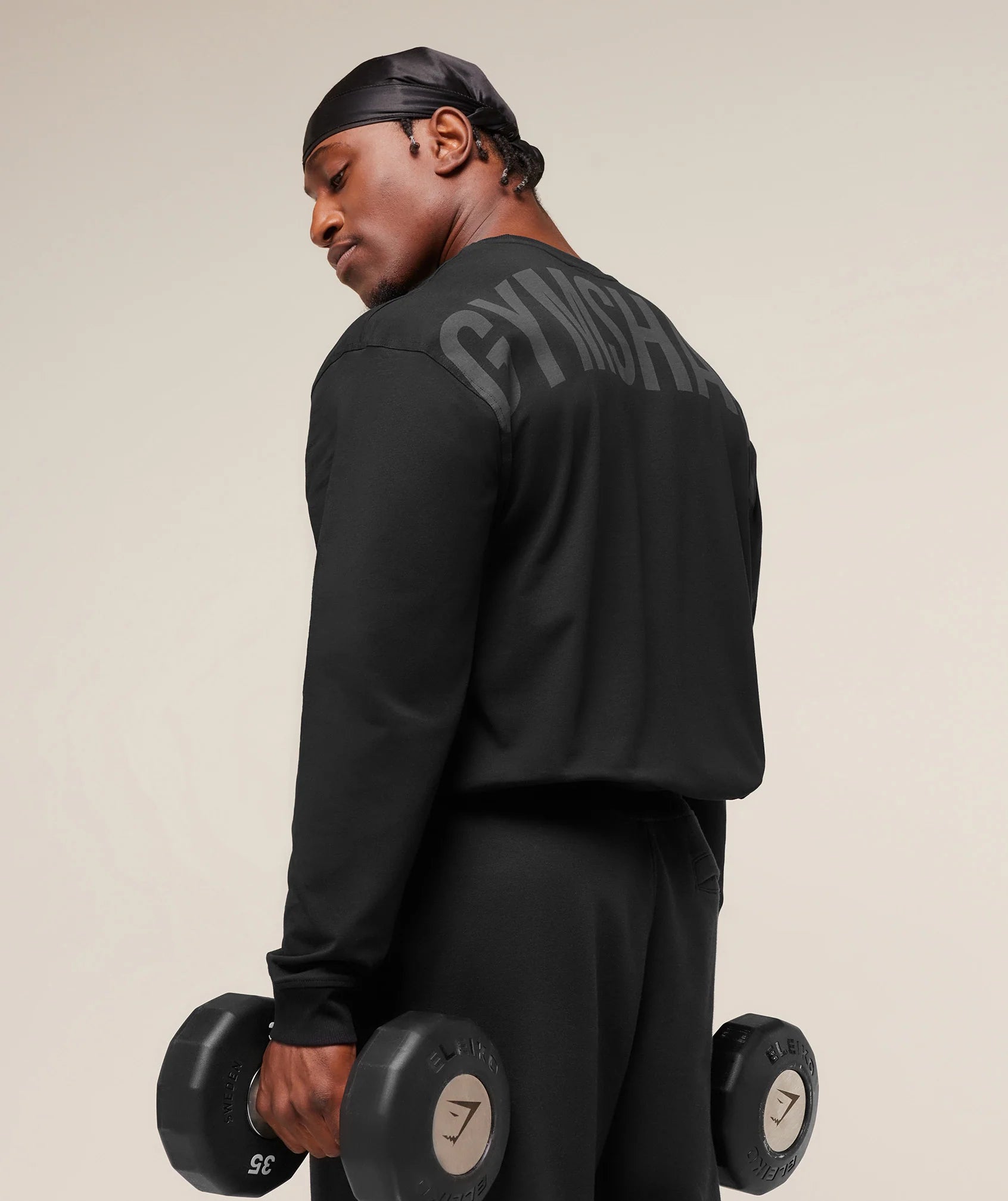 POWER OVERSIZED LONG SLEEVE T-SHIRT