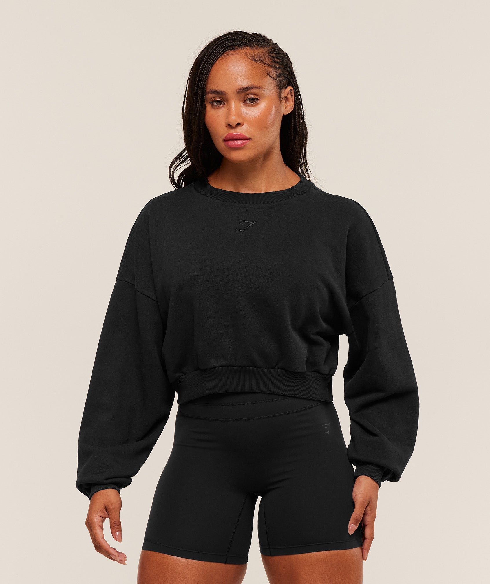 POWER WASHED SWEAT TOP