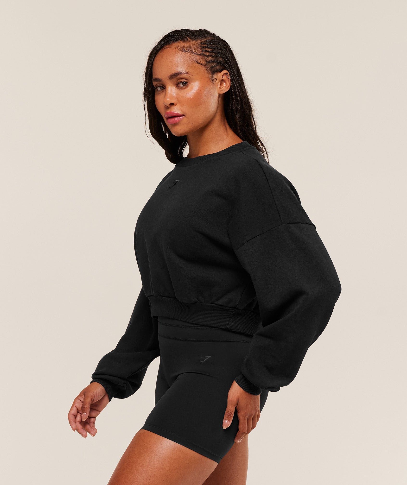 POWER WASHED SWEAT TOP