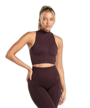 LINEAR SEAMLESS CROP TANK