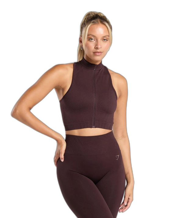 LINEAR SEAMLESS CROP TANK