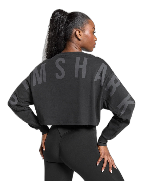 WORD MARK GRAPHICS LONG SLEEVE T-SHIRT