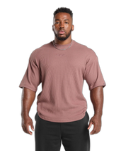 WAFFLE OVERSIZED T-SHIRT