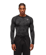 GEO SEAMLESS LONG SLEEVE T-SHIRT