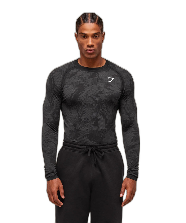 GEO SEAMLESS LONG SLEEVE T-SHIRT